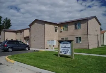 Exterior Image of Esterbrook Apartments.